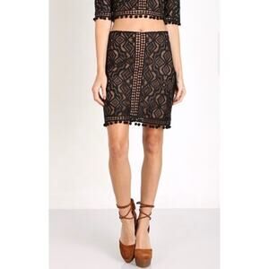 For Love & Lemons Florence Mini Skirt, Size S